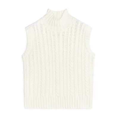 Cable Knit Vest from Arket