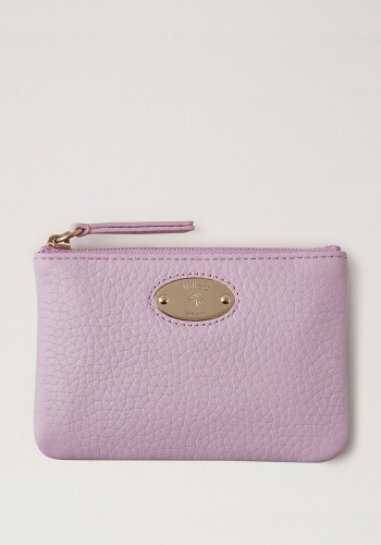 Mulberry Plaque Small Zip Coin Pouch 