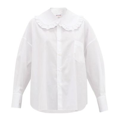 Oversized Cotton-Poplin Shirt from Comme Des Garcons
