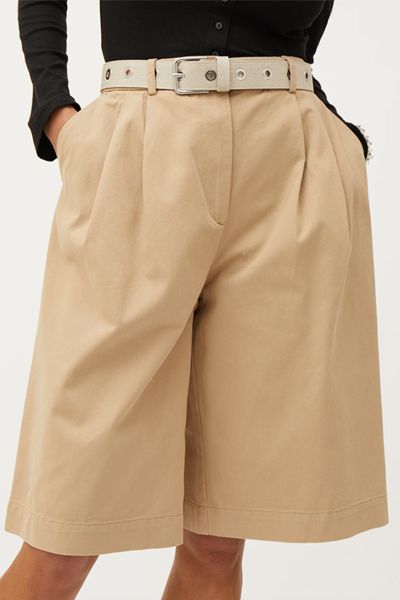 Nori Chinos Shorts from Weekday