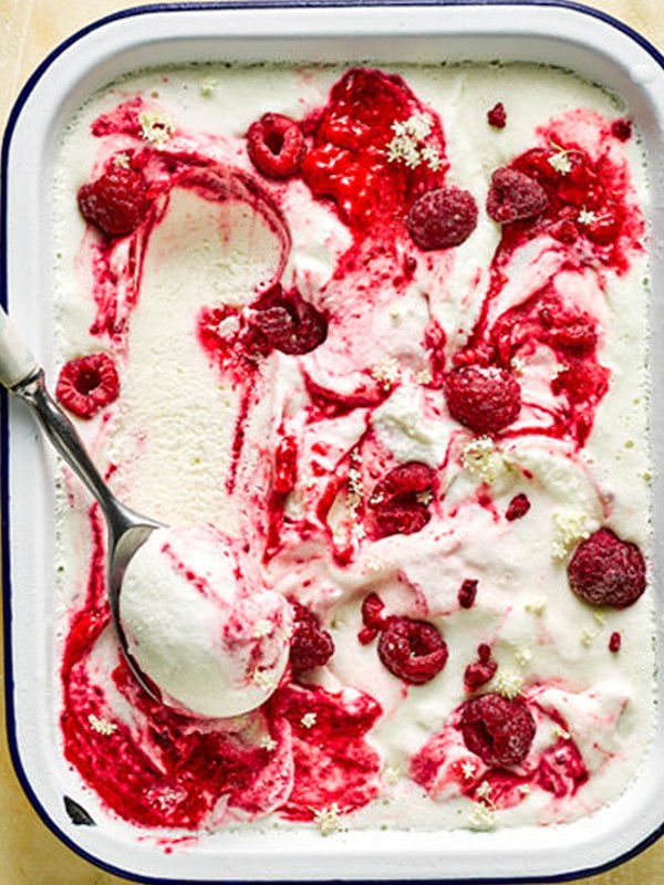 Raspberry & Elderflower Swirl