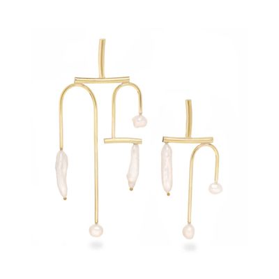 Vella Arc Earrings from Ruby Jack