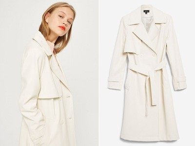 Double Breasted Trench Coat