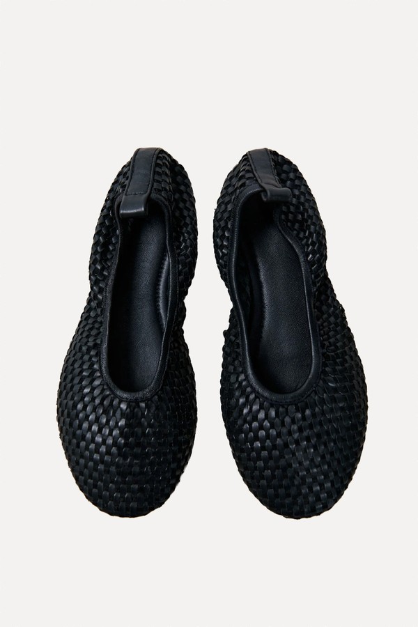 Lattice Weave Ballet Flats from St Agni