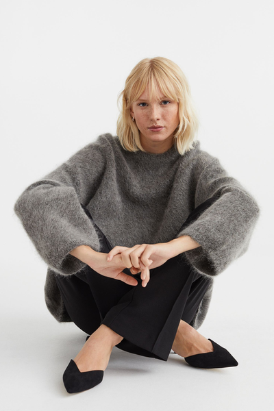 Mohair-Blend Jumper