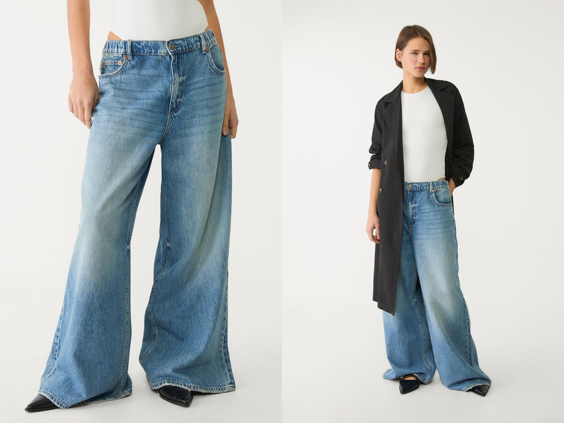 D99 Loose Wide Leg Jeans