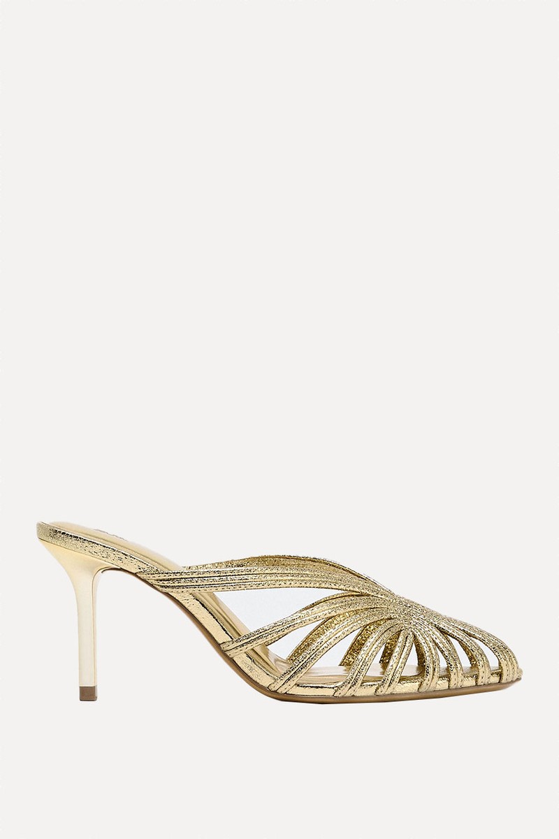 Metallic Stiletto Heels