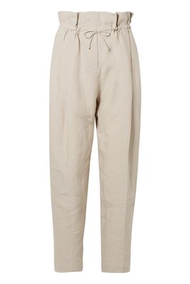 Paoli Pleated Linen Tapered Pants from Acne Studios