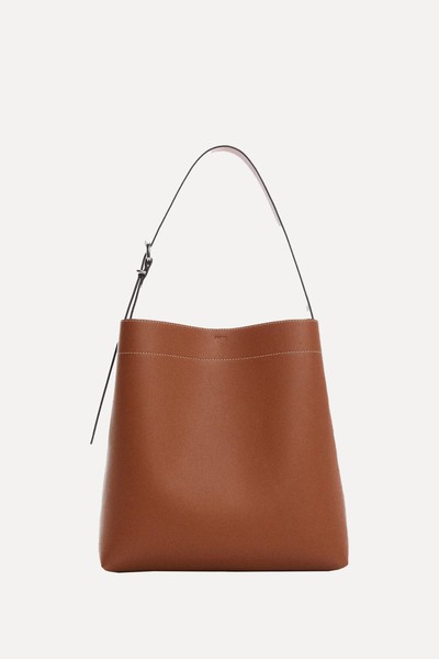 Short Handle Shopper Bag from Mango