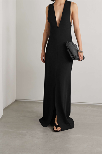 Ingmar Twist-Back Jersey Gown