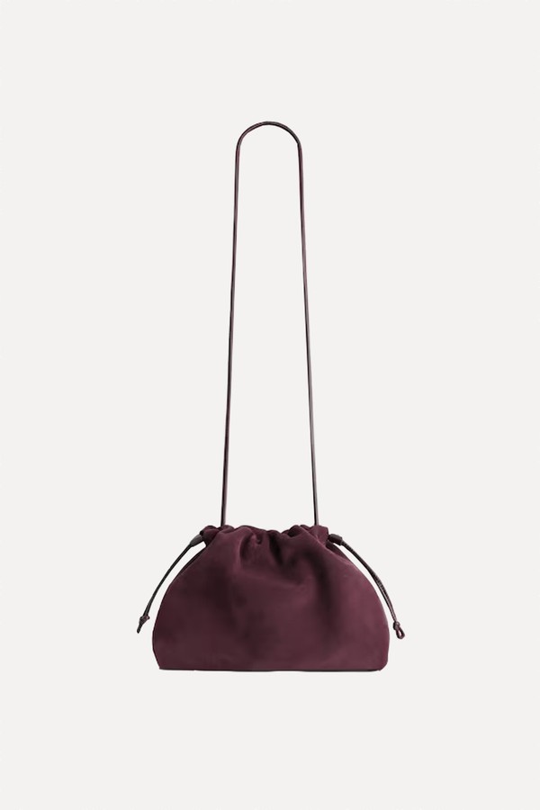 Mini Cavatelli Leather Clutch Bag