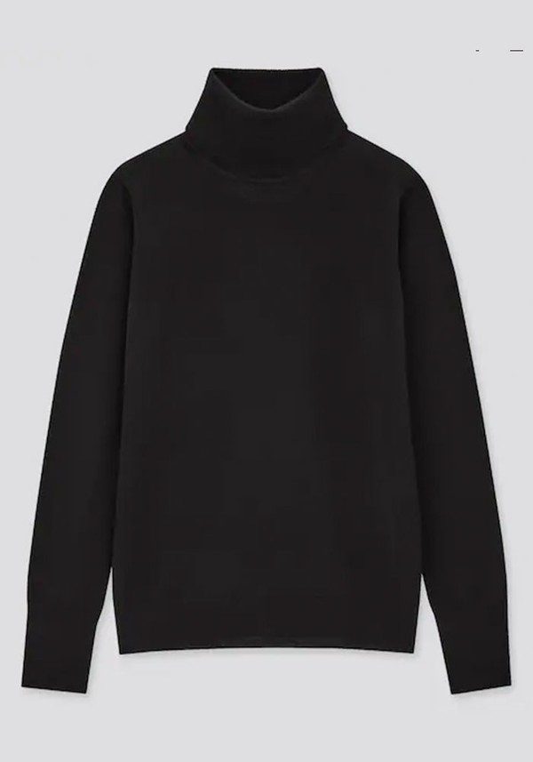 Merino Wool Turtleneck Jumper from Uniqlo