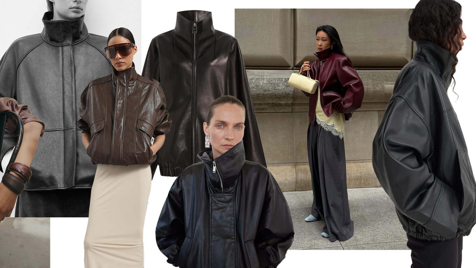 25 Leather Bomber Jackets We Love | SheerLuxe