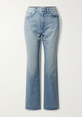 London High-Rise Straight-Leg Jeans from Slvrlake