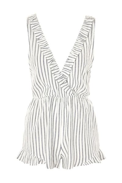 Frill Wrap Playsuit from Topshop