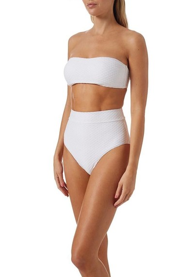 Asia White Waves Bikini Top from Melissa Odabash