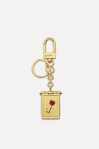 Diabolo de cartier Photo Frame Metal Keyring from Cartier