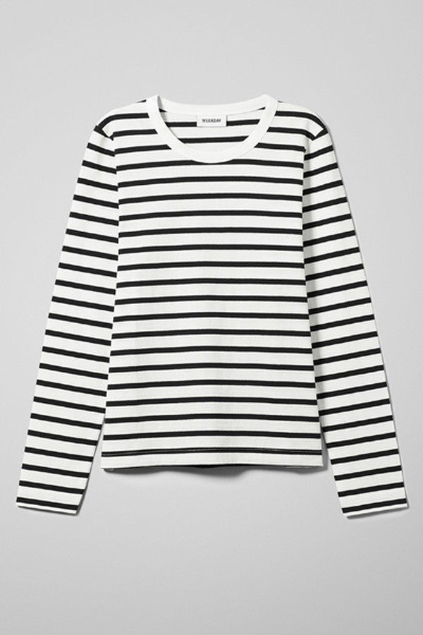 Kate Striped Long Sleeve from Weekday