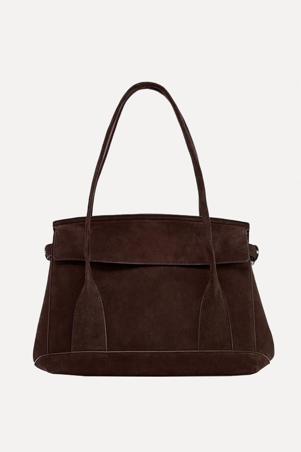 Suede Tote Bag