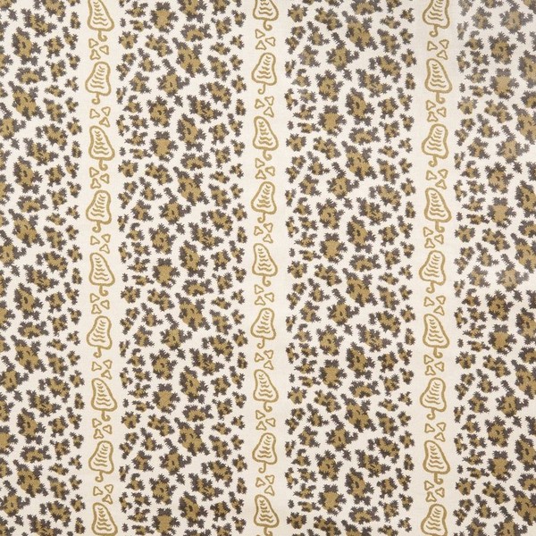 Leopard Stripe Wallpaper from Sibyl Colefax x John Fowler 
