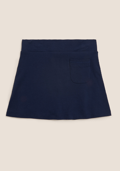 Cotton With Stretch Sports School Skorts 