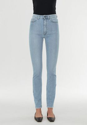 Skinny Fit Denim Light Blue Wash Jeans  from Toteme