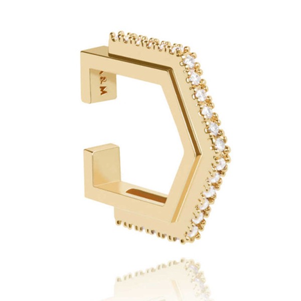 Fitzgerald Block Ear Cuff from Astrid & Miyu