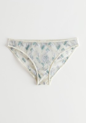 Embroidered Briefs from & Other Stories