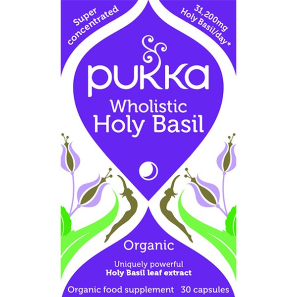 Wholistic Holy Basil Capsules from Pukka