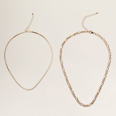Mixed Chain Necklace from Mango
