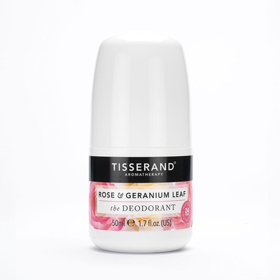 Tisserand The Deodorant – Rose and Geranium Leaf, £5.75