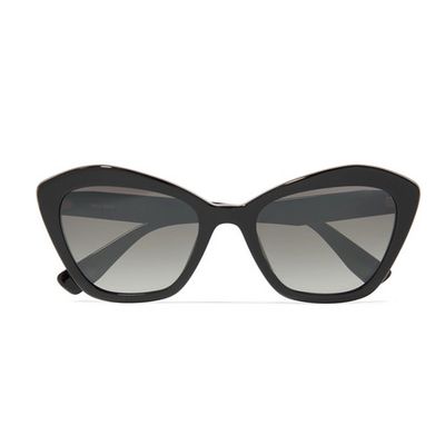 Cat-Eye Acetate Sunglasses from Miu Miu