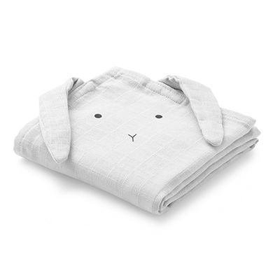 Hannah Organic Cotton Muslin Rabbit Swaddles from Smallable