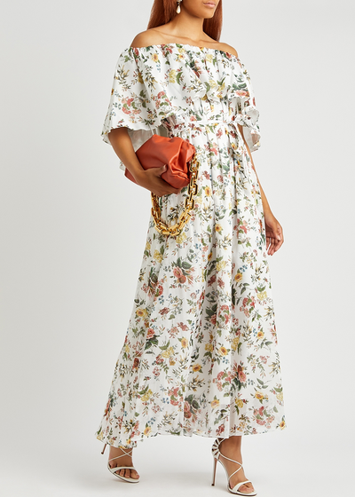 Algarve Floral-Print Cotton Maxi Dress from Erdem