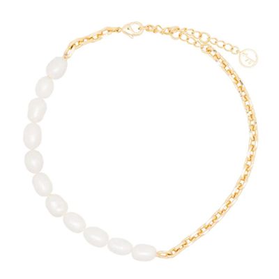 Pearl Chain Anklet from Anissa Kermiche