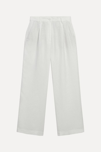 Wide Leg Linen Trousers, £69.95 | Massimo Dutti