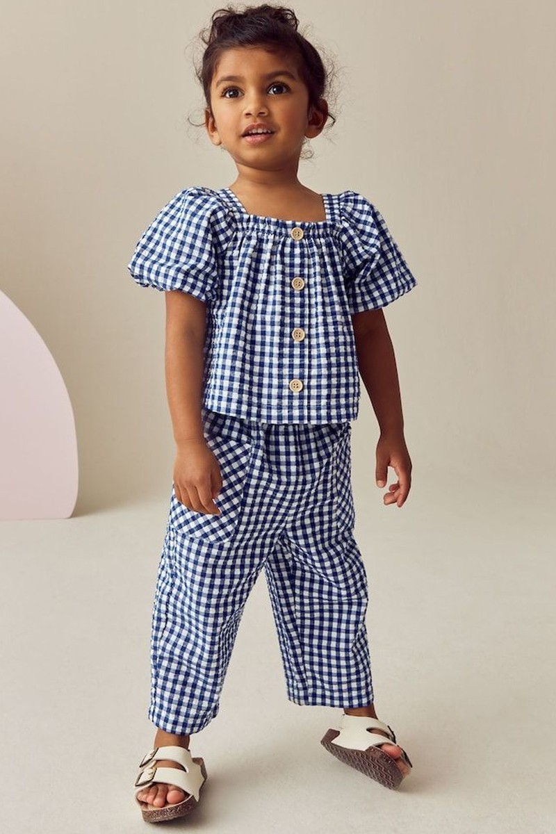Gingham Trousers & Top Set from NEXT