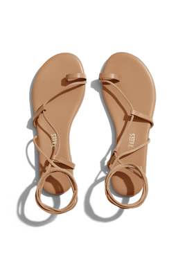 Jo suede & Leather Sandals from TKEES