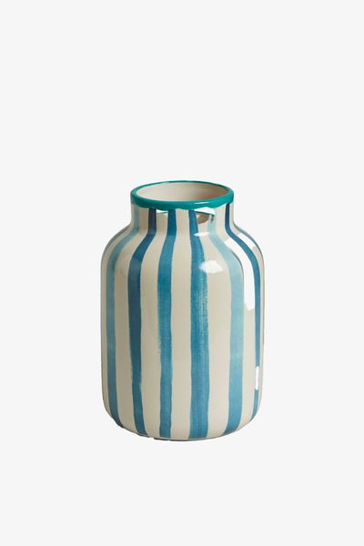 Stripe Ceramic Flower Vase from Next