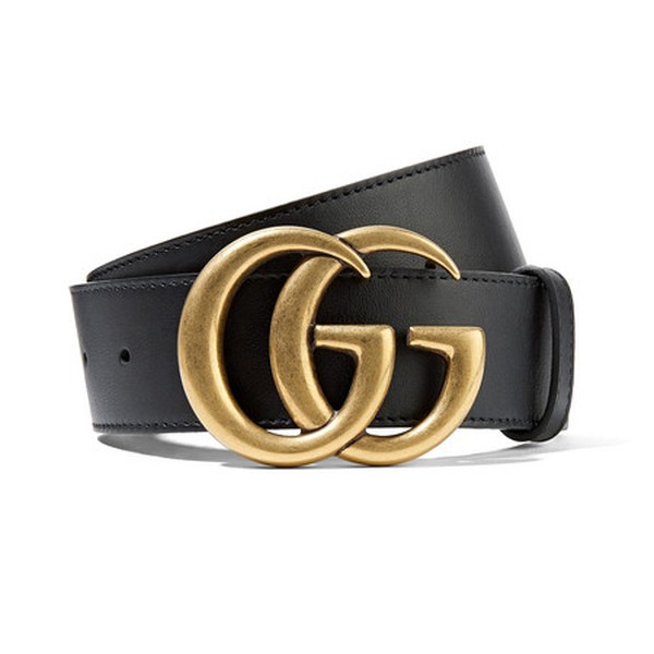 Double G Leather Belt
