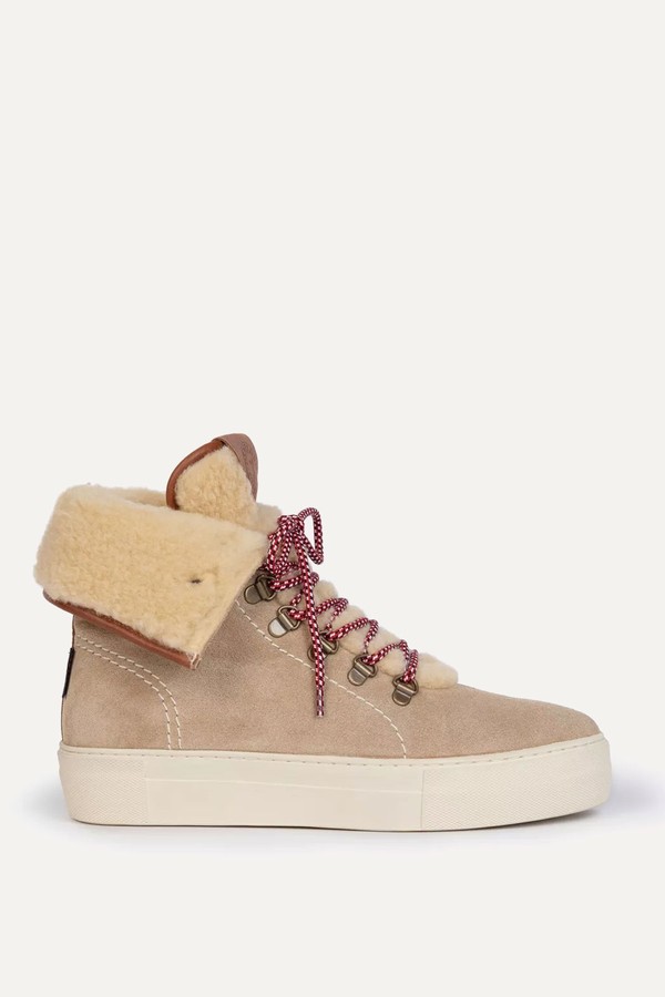 Phoenix Wool-Lined Suede Boots from Penelope Chilvers