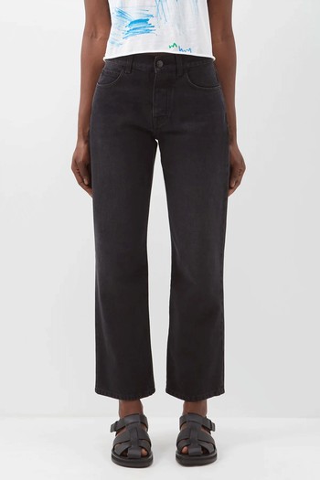 Goldin Low-Rise Straight-Leg Jeans from The Row