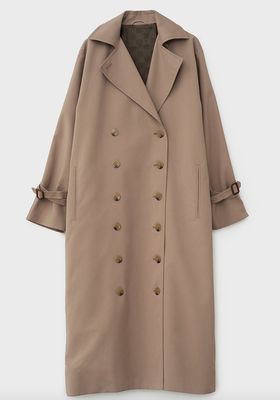 Beige Signature Trench Coat from Totême