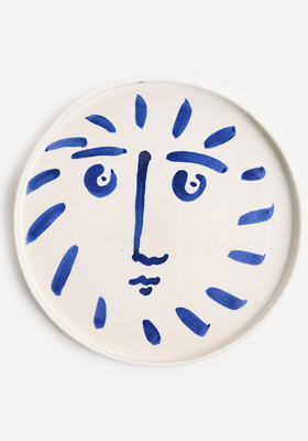 Sun Face Platter from K.S.Creative.Pottery