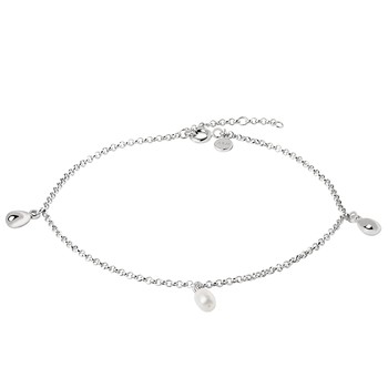 Illume Pearl Charm Anklet