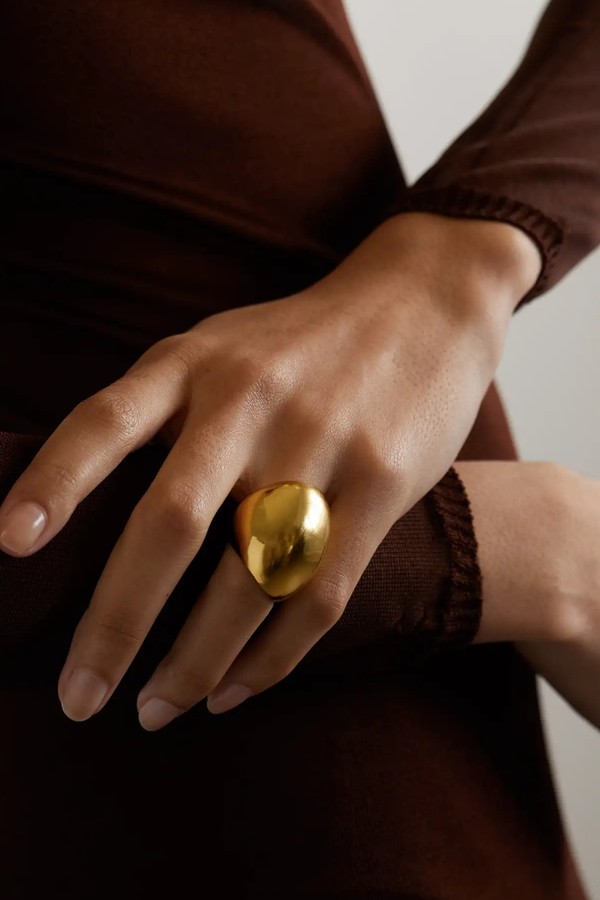 Gold-Tone Ring from Saint Laurent