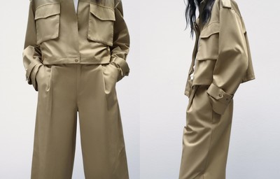 Darted Trousers from Zara