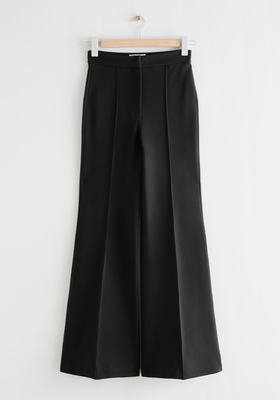 Flared Press Crease Trousers from & Other Stories