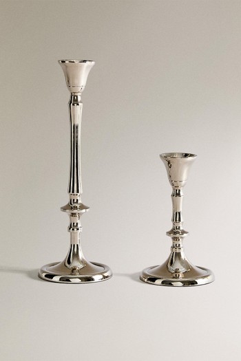 Thin Aluminium Candlestick from Zara Home