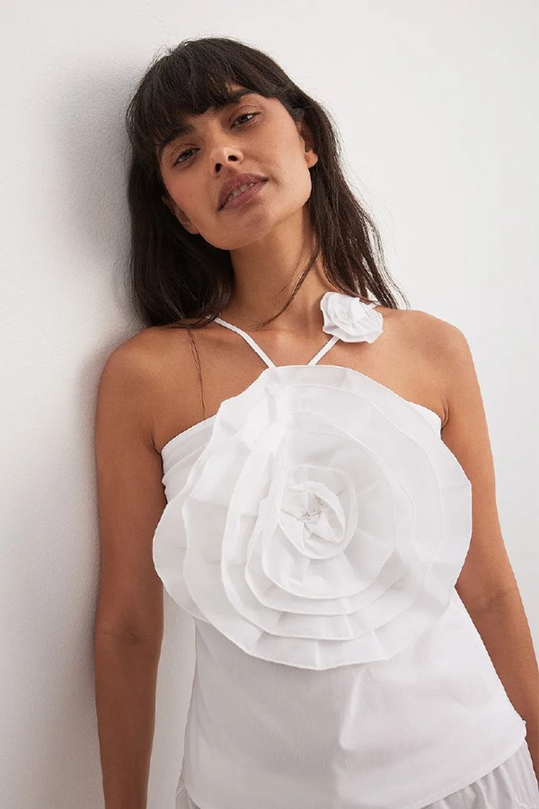 Rose Front Detail Top from NA-KD